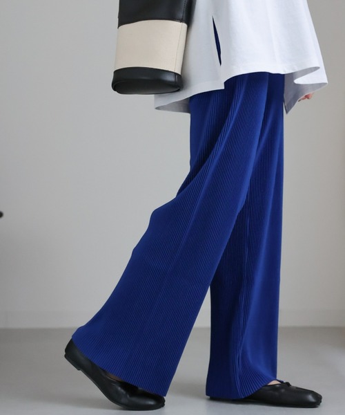 sakishimatokyo（サキシマトーキョー）の「セルフカットカラーパンツ【動画あり】（スウェットパンツ・レディース・グリーン/グレイッシュベージュ/ピンク/ブラック/ブラウン/パープル/ダークオレンジ/カーキ/ブルー/ブラック系その他/ブラウン系その他・FREE）」の8枚目の写真