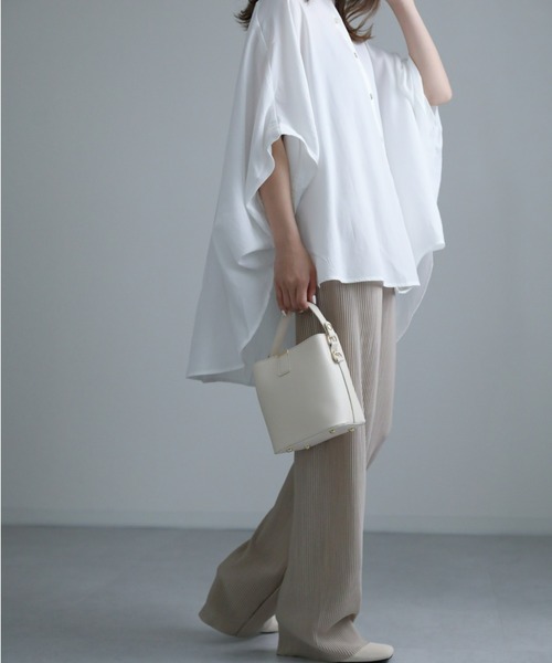 sakishimatokyo（サキシマトーキョー）の「セルフカットカラーパンツ【動画あり】（スウェットパンツ・レディース・グリーン/グレイッシュベージュ/ピンク/ブラック/ブラウン/パープル/ダークオレンジ/カーキ/ブルー/ブラック系その他/ブラウン系その他・FREE）」の16枚目の写真