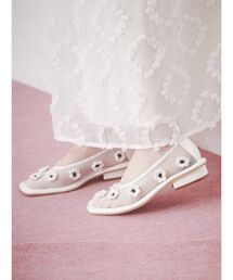 merry jenny | おはなさいたメッシュshoes(パンプス)