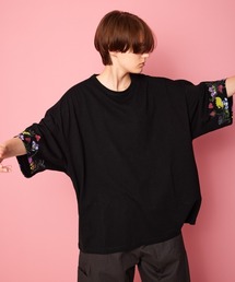 rehacer :  Garden Sleeve Wide CS / ガーデン スリーブ ワイド カットソー