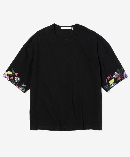 rehacer（レアセル）の「rehacer :  Garden Sleeve Wide CS / ガーデン スリーブ ワイド カットソー（Tシャツ/カットソー・メンズ・ホワイト/ブラック・SMALL/MEDIUM/LARGE/X-LARGE）」の22枚目の写真