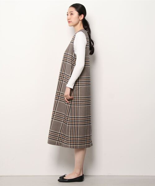 BEAMS BOY(ビームスボーイ)の「ノースリーブワンピース(ワンピース・レディース・オレンジ・ONE SIZE)」の2枚目の写真