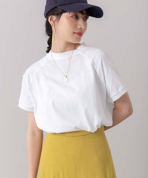 fifth（フィフス）の「ラグランベーシックカットソー（Tシャツ/カットソー・レディース・ホワイト/ブラック/ブラウン・M）」の5枚目の写真