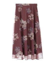 31 Sons de mode | 水彩花柄フレアスカート(スカート)