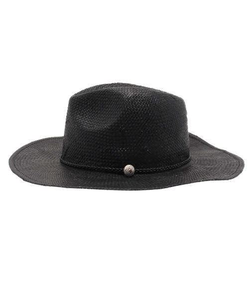 And A（アンドエー）の「コンチョ付き中折れHAT（ハット・レディース・ブラック/ベージュ・FREE）」の9枚目の写真