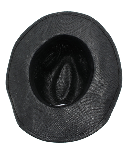 And A（アンドエー）の「コンチョ付き中折れHAT（ハット・レディース・ブラック/ベージュ・FREE）」の4枚目の写真