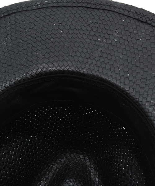 And A（アンドエー）の「コンチョ付き中折れHAT（ハット・レディース・ブラック/ベージュ・FREE）」の7枚目の写真