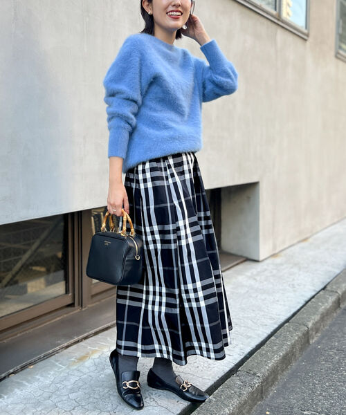 セール】【追加予約】タフタチェックスカート（スカート）｜NOLLEY'S