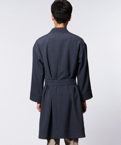 UNITED ARROWS（ユナイテッドアローズ）の「WL キモノ コート◆（その他アウター・メンズ・ネイビー・MEDIUM/SMALL/LARGE）」の9枚目の写真