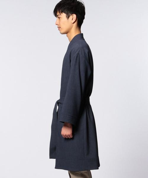 UNITED ARROWS（ユナイテッドアローズ）の「WL キモノ コート◆（その他アウター・メンズ・ネイビー・MEDIUM/SMALL/LARGE）」の11枚目の写真