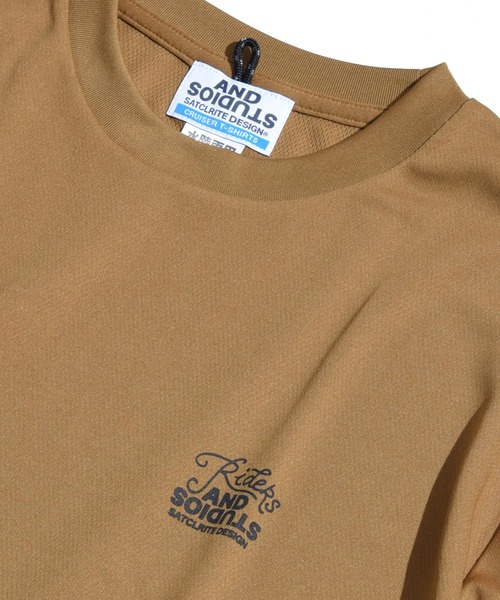Satellite（サテライト）の「【SATELLITE(サテライト)】BEACH CRUISER TEE /RIDERS / ワイドシルエット / 吸汗速乾 / ラッシュTEE（Tシャツ/カットソー・レディース・ブラック/ベージュ/オリーブ・M/L）」の12枚目の写真