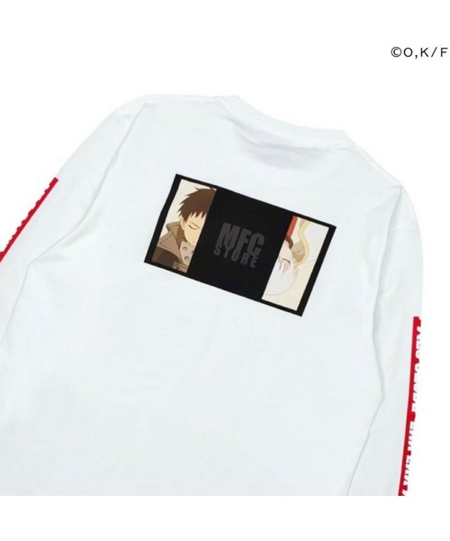 MFC STORE(エムエフシーストア)の「MFC STORE × 炎炎ノ消防隊 L/S TEE TYPE1(Tシャツ/カットソー・メンズ・グレー/ホワイト/ブラック・L/S/XL/M)」の10枚目の写真