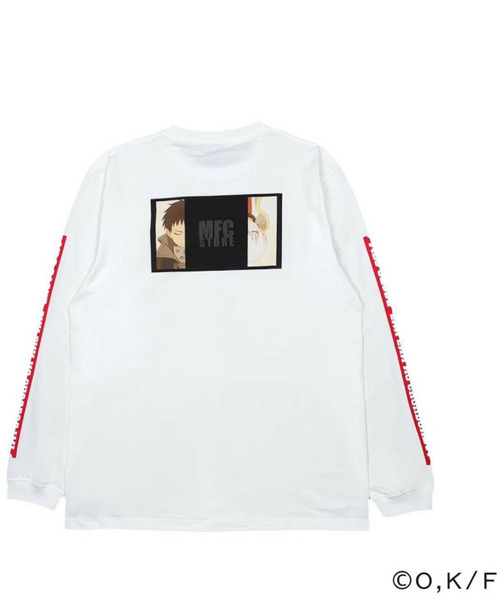 MFC STORE(エムエフシーストア)の「MFC STORE × 炎炎ノ消防隊 L/S TEE TYPE1(Tシャツ/カットソー・メンズ・グレー/ホワイト/ブラック・L/S/XL/M)」の5枚目の写真