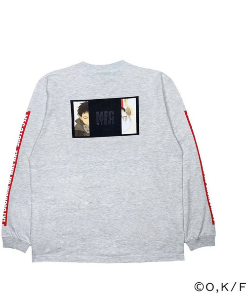 MFC STORE(エムエフシーストア)の「MFC STORE × 炎炎ノ消防隊 L/S TEE TYPE1(Tシャツ/カットソー・メンズ・グレー/ホワイト/ブラック・L/S/XL/M)」の9枚目の写真