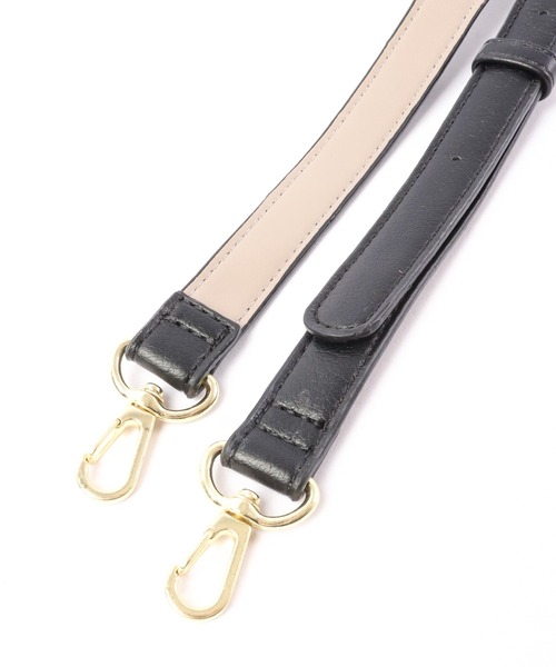 Legato Largo(レガートラルゴ)の「Legato Largo 軽量フェイクレザー2WAYショルダーバッグ(ショルダーバッグ・レディース・ブラック/アイボリー/グレイッシュベージュ/ブルーグレー・FREE)」の7枚目の写真