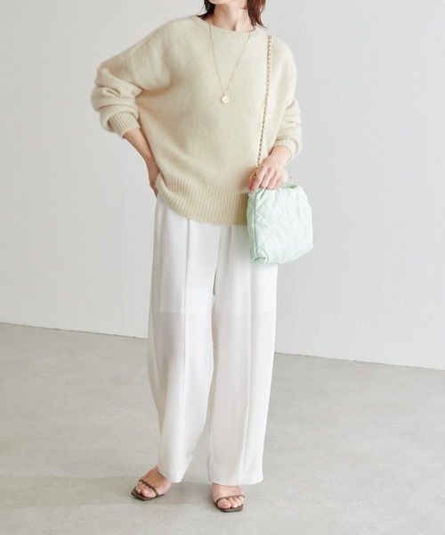 PAPILLONNER（パピヨネ）の「2WAY/ショルダー/キルティングクラッチバッグ/PAPILLONNER/パピヨネ（クラッチバッグ・レディース・アイボリー/ミント・FREE）」の20枚目の写真