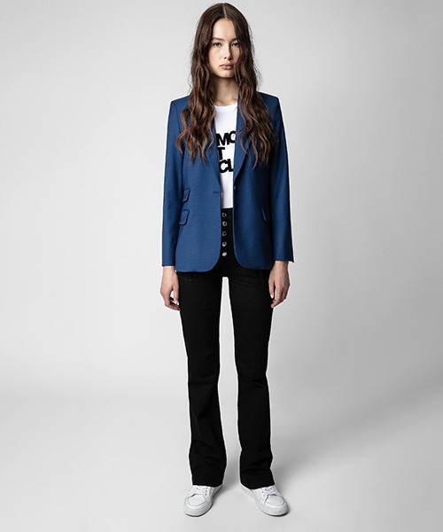 テーラードジャケット　ザディグエヴォルテール　72000円→9200円 ZADIG&VOLTAIRE（ザディグ エ ヴォルテール）の「VENUS TAILLEUR