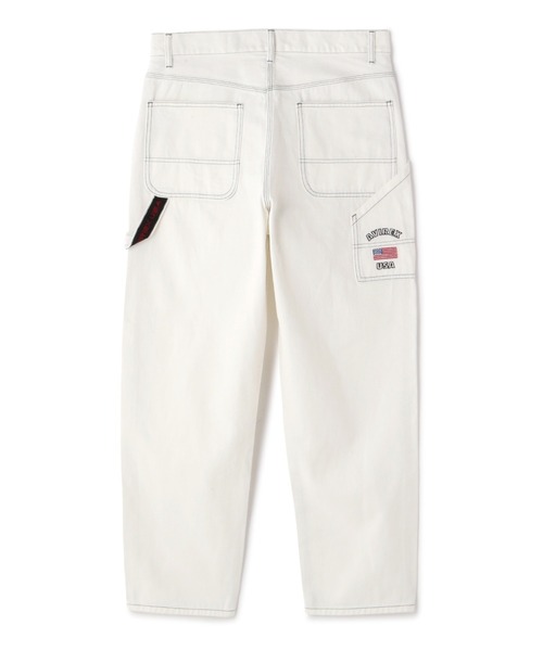 AVIREX(アヴィレックス)の「バーシティー ペインター パンツ / VARSITY PAINTER PANTS(デニムパンツ・メンズ・ホワイト/その他4/その他6・M/L/2XL/XL)」の9枚目の写真