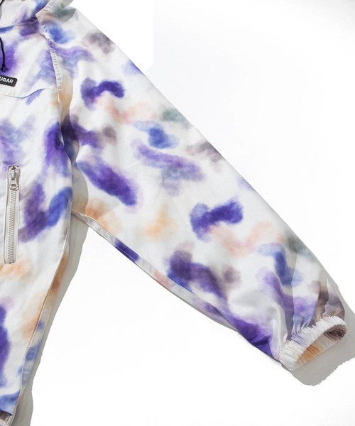 CUBE SUGAR（キューブシュガー）の「CUBE SUGAR/キューブシュガー　撥水加工プリント総柄マウンテンパーカー（マウンテンパーカー・レディース・その他1/カラフル/カーキ/ベージュ・FREE）」の7枚目の写真