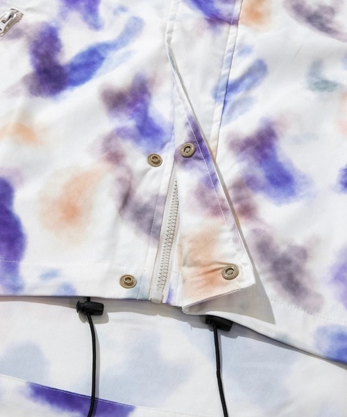 CUBE SUGAR（キューブシュガー）の「CUBE SUGAR/キューブシュガー　撥水加工プリント総柄マウンテンパーカー（マウンテンパーカー・レディース・その他1/カラフル/カーキ/ベージュ・FREE）」の9枚目の写真