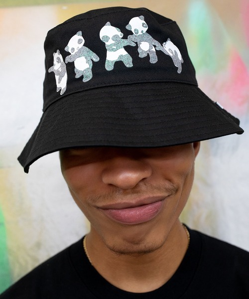RICHARDSON(リチャードソン)の「【Richardson】Richardson x Rob Pruitt Glitter Bucket Hat(ハット・メンズ・ブラック・FREE)」の3枚目の写真