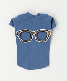 SUPERTHANKS（スーパーサンクス）の「サングラスワッペン/ワンポイント/ドッグシャツ/犬服（ドッグウェア）（ペットウェア）」