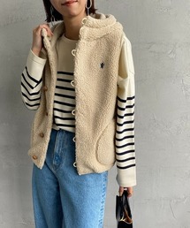 [Gymphlex/ジムフレックス] ボアフードベスト