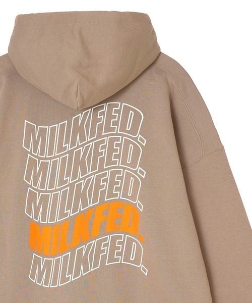 WARP LOGO BIG SWEAT HOODIE