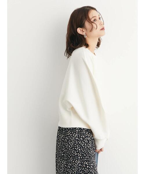 Green　Parks（グリーンパークス）の「・novem 9 ダンボールプルオーバー（スウェット・レディース・アイボリー/ブラック/ピンク/チャコールグレー・FREE）」の8枚目の写真