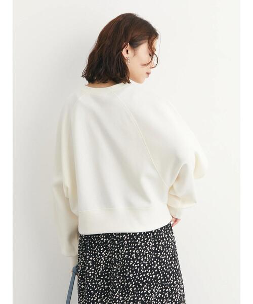 Green　Parks（グリーンパークス）の「・novem 9 ダンボールプルオーバー（スウェット・レディース・アイボリー/ブラック/ピンク/チャコールグレー・FREE）」の9枚目の写真