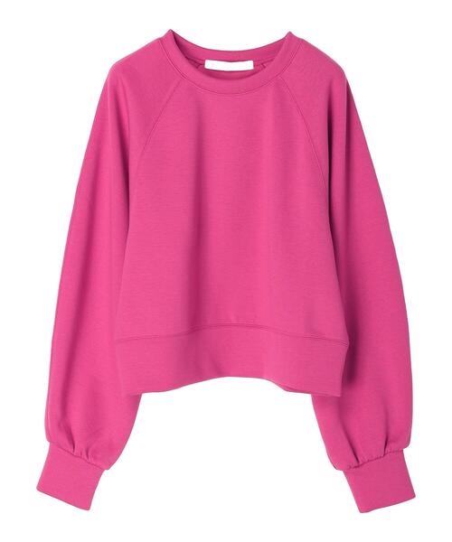 Green　Parks（グリーンパークス）の「・novem 9 ダンボールプルオーバー（スウェット・レディース・アイボリー/ブラック/ピンク/チャコールグレー・FREE）」の18枚目の写真