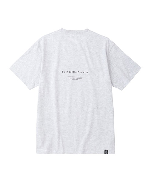 POET MEETS DUBWISE（ポエットミーツダブワイズ）の「【POET MEETS DUBWISE/ポエトミーツダブワイズ】W&S Photo T-Shirt W＆SフォトTシャツ（Tシャツ/カットソー・メンズ・ホワイト/ブラック/グレー・M/L/XL）」の4枚目の写真