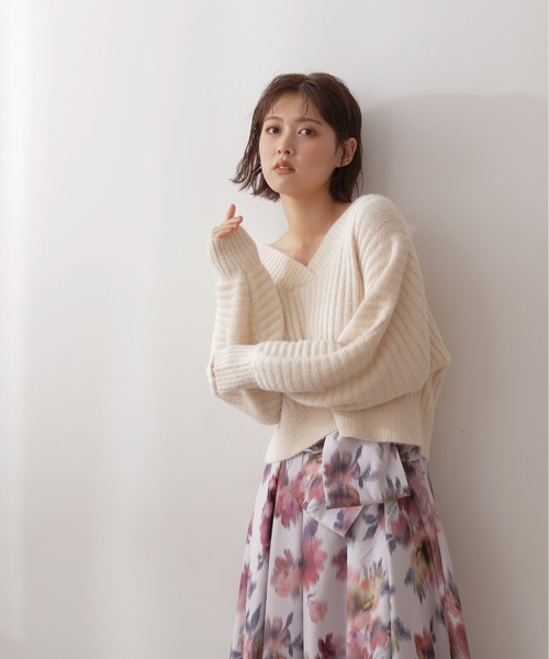 JILL by JILLSTUART - 【新品】ジルバイジルスチュアート　オープンネックリブトップス 楽天市場】【SALE／60%OFF】オープンネックリブトップス JILL by