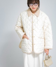 Traditional Weatherwear | 『25周年別注』Traditional Weatherwear×UR　キルティングハーフコート(ダウンジャケット/コート)