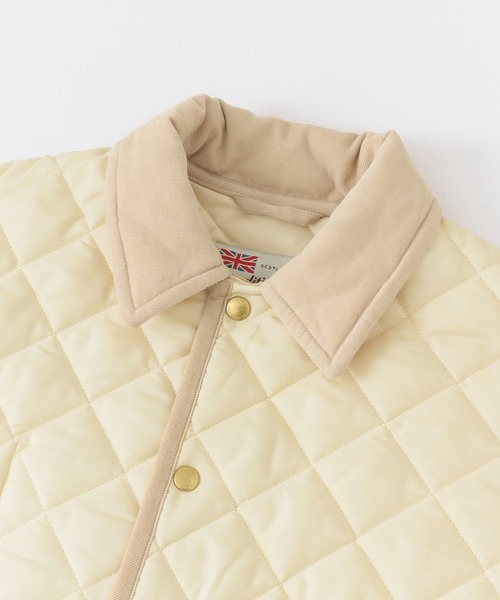 Traditional Weatherwear（トラディショナルウェザーウェア）の「『25周年別注』Traditional Weatherwear×UR　キルティングハーフコート（ダウンジャケット/コート・レディース・ブラック/アイボリー・34）」の5枚目の写真