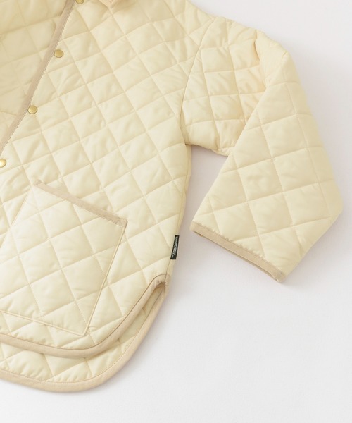 Traditional Weatherwear（トラディショナルウェザーウェア）の「『25周年別注』Traditional Weatherwear×UR　キルティングハーフコート（ダウンジャケット/コート・レディース・ブラック/アイボリー・34）」の6枚目の写真