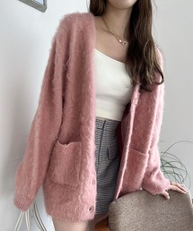 Heather | カラーシャギーカーディガン　171784(カーディガン/ボレロ)