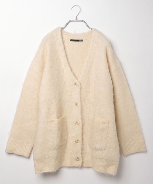 Heather（ヘザー）の「カラーシャギーカーディガン 171784