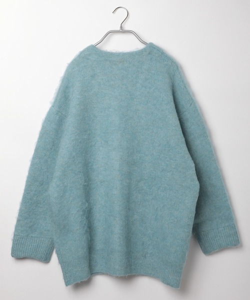 Heather(ヘザー)の「カラーシャギーカーディガン 171784(カーディガン/ボレロ・レディース・グリーン/ピンク/アイボリー/ブルー/グレー系その他/ピンク系その他/ライトブルー・FREE)」の15枚目の写真