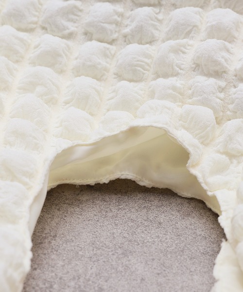 reca（レカ）の「ポコポコワッフルトートバッグ（トートバッグ・レディース・アイボリー/ブラック/グリーン系その他・FREE）」の18枚目の写真