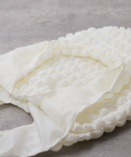 reca（レカ）の「ポコポコワッフルトートバッグ（トートバッグ・レディース・アイボリー/ブラック/グリーン系その他・FREE）」の19枚目の写真