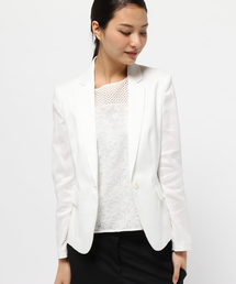 Paul Smith BLACK Paul by Paul Smith | 【セットアップ対応】リネンストレッチテーラリング テーラードジャケット（Paul Smith BLACK）(テーラードジャケット)