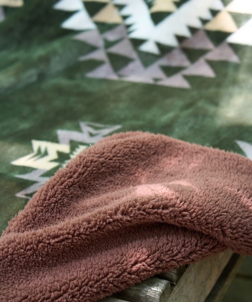 チャイハネ（チャイハネ）の「【チャイハネ】ノマディブランケットMサイズ（ブランケット・レディース・ターコイズブルー/オレンジ/ホワイト/カーキ/ブラック・FREE）」の19枚目の写真