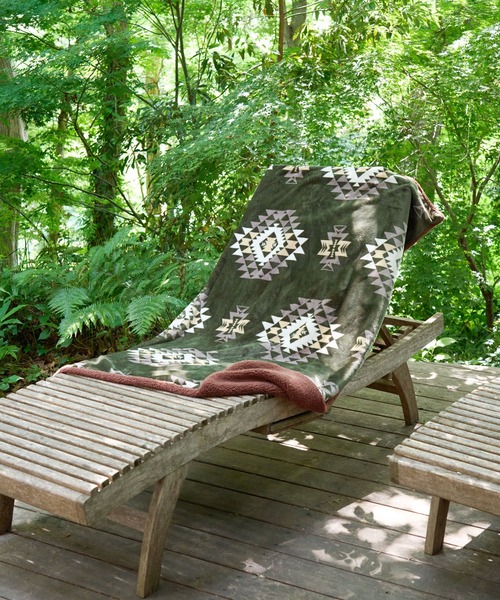 チャイハネ（チャイハネ）の「【チャイハネ】ノマディブランケットMサイズ（ブランケット・レディース・ターコイズブルー/オレンジ/ホワイト/カーキ/ブラック・FREE）」の21枚目の写真