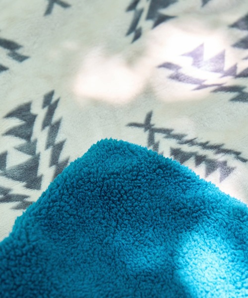 チャイハネ（チャイハネ）の「【チャイハネ】ノマディブランケットMサイズ（ブランケット・レディース・ターコイズブルー/オレンジ/ホワイト/カーキ/ブラック・FREE）」の12枚目の写真