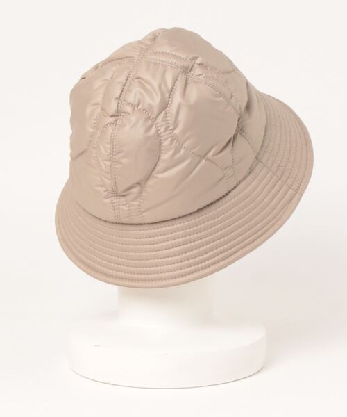 LE VERNIS（ル・ベルニ）の「(LE VERNIS)タフタキルティングハット（ハット・レディース・ベージュ・FREE）」の2枚目の写真
