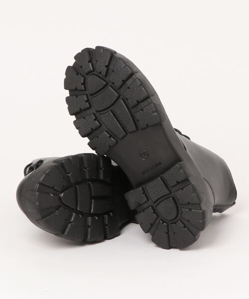 Burner（バーナー）の「【OKUOKU　0909】レースアップ　ショート　ブーツ　oku-shoes-122-23（ブーツ・レディース・ブラック系その他/ブラック・40/36/38/37/39）」の4枚目の写真