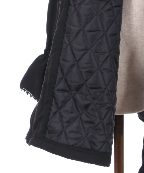 axes femme（アクシーズファム）の「フード付ミドル丈モッズコート（モッズコート・レディース・ブラック/ベージュ/カーキ・MEDIUM/LARGE）」の22枚目の写真