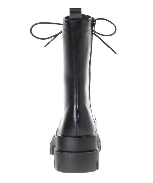 INGNI（イング）の「タンクソールレースUPブーツ（ブーツ・レディース・ブラック・L/M）」の4枚目の写真
