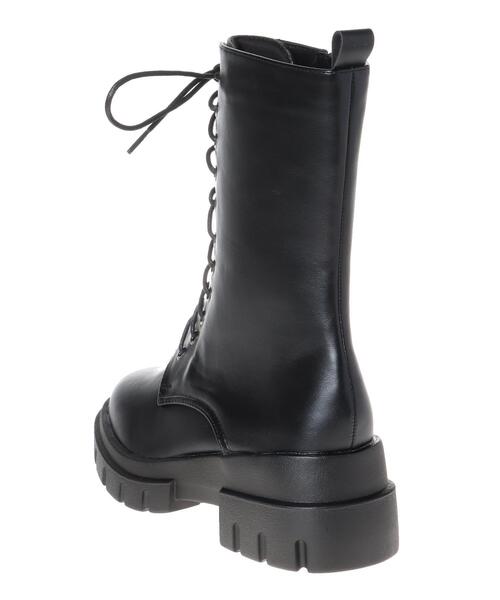 INGNI（イング）の「タンクソールレースUPブーツ（ブーツ・レディース・ブラック・L/M）」の5枚目の写真